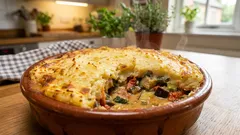 Easy Italian-Style Veggie Cottage Pie for a Cozy Meatless Weeknight Dinner